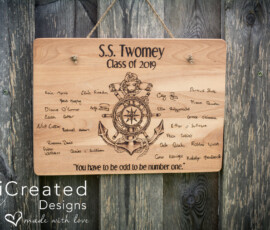 Personalised woodburned teachers gift plaque by RhiCreated Designs