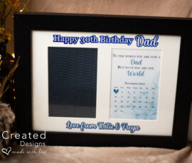 Dad Split Frame - €45