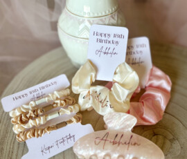 Personalised hair accessory set by RhiCreated