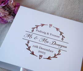 Personalised Large Wedding Gift Set by RhiCreated Designs